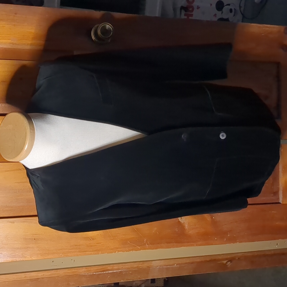 Vintage SURREY CLASSICS* 100% cotton velvet blazer 3pkt 2 button close jacket